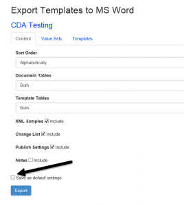 export template form 2.17